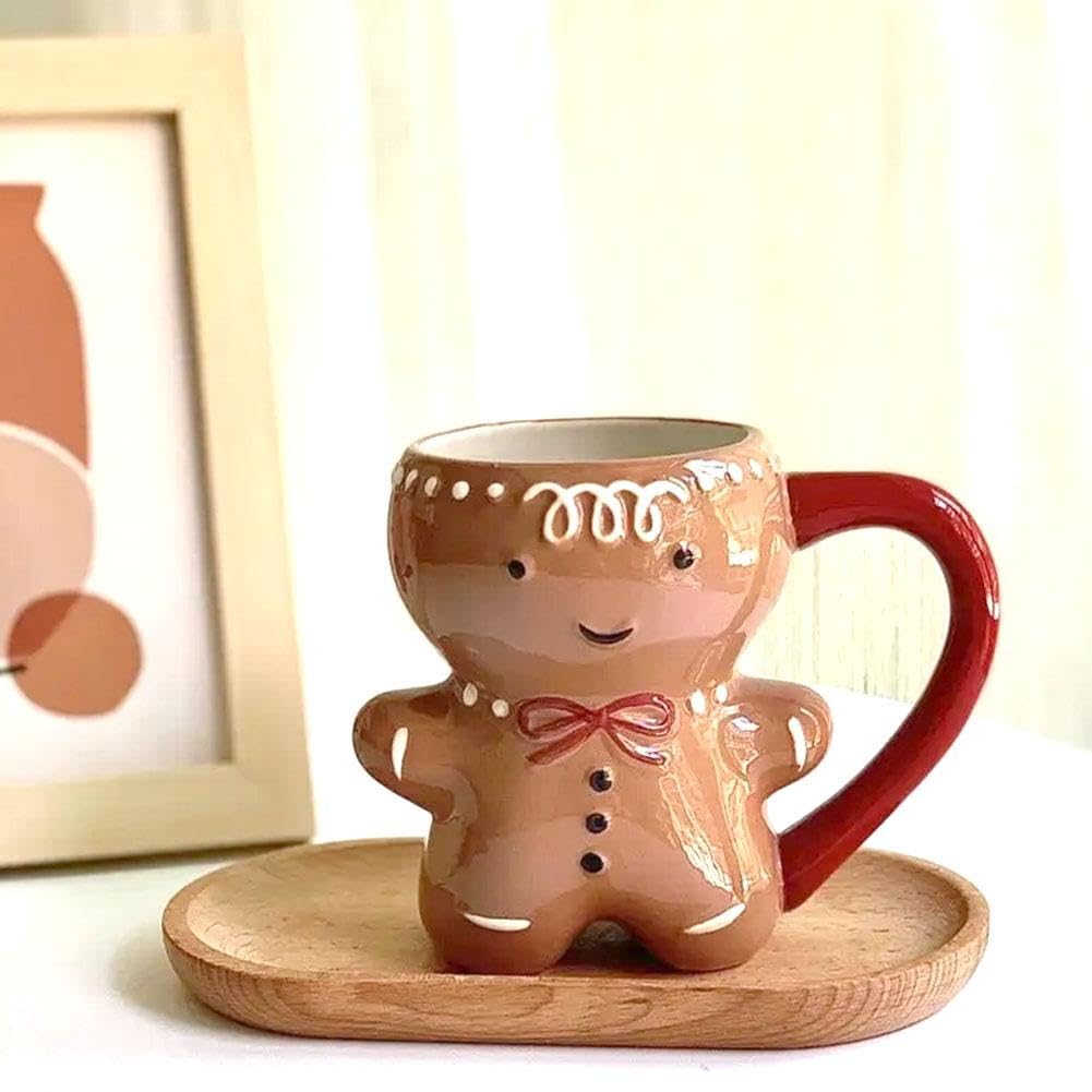 Amazon.co.jp: ジンジャーブレッドマン マグ セラミック クリスマス